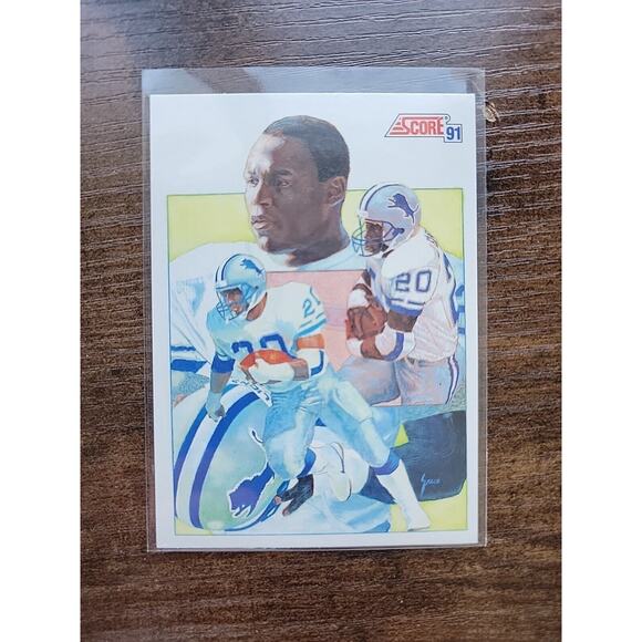 Barry Sanders 1991 Score #663 - Detroit Lions - NFL - Freshly Opened - Picture 1 of 2